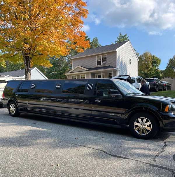 maine wedding limousine